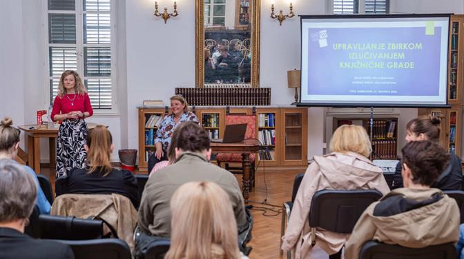 Održan stručni tečaj o upravljanju knjižničnom zbirkom u Narodnoj knjižnici Grad