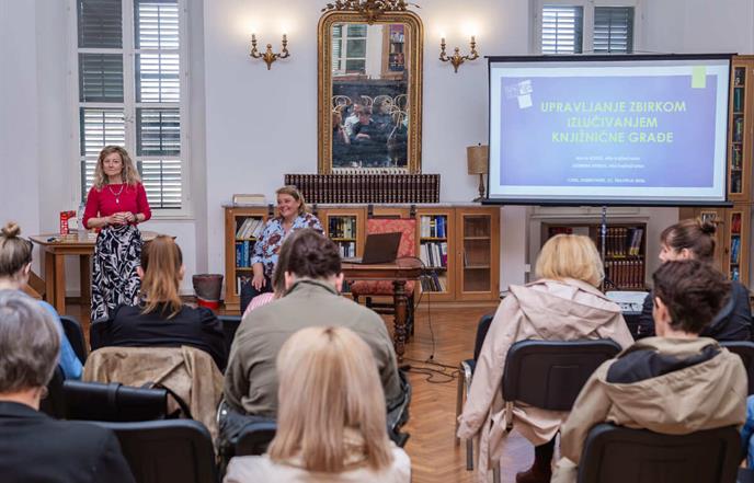 Održan stručni tečaj o upravljanju knjižničnom zbirkom u Narodnoj knjižnici Grad