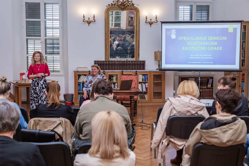 Održan stručni tečaj o upravljanju knjižničnom zbirkom u Narodnoj knjižnici Grad