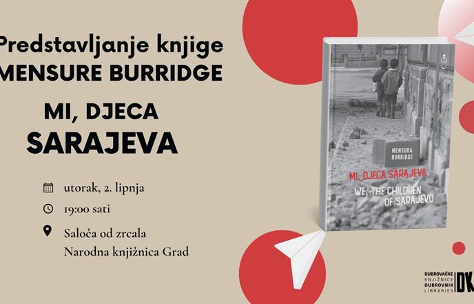 Predstavljanje knjige „Mi, djeca Sarajeva“ u Narodnoj knjižnici Grad