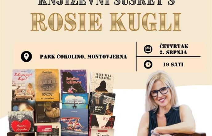 KNJIGE POD STABLIMA: KNJIŽEVNI SUSRET S ROSIE KUGLI
