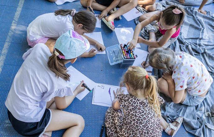 Kreativna čarolija pod krošnjama: mali umjetnici oživjeli Nosonjin svijet