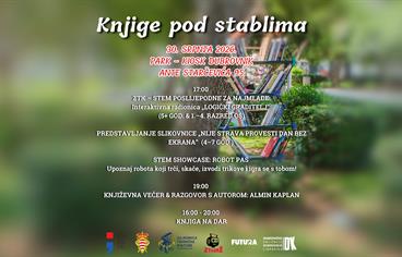 „Knjige pod stablima” u Gružu: uz knjigu, STEM i književni susret s Alminom Kaplanom