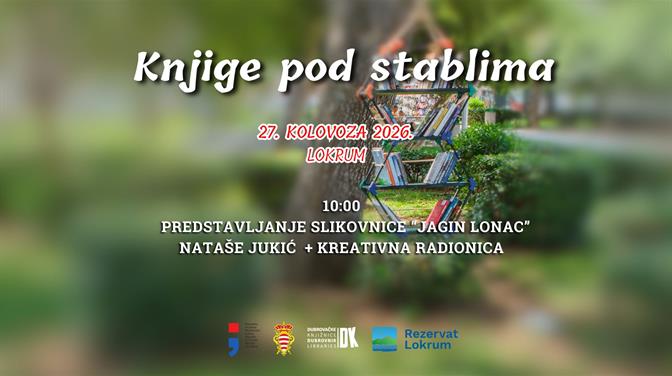 Posljednje ovogodišnje „Knjige pod stablima“ na Lokrumu