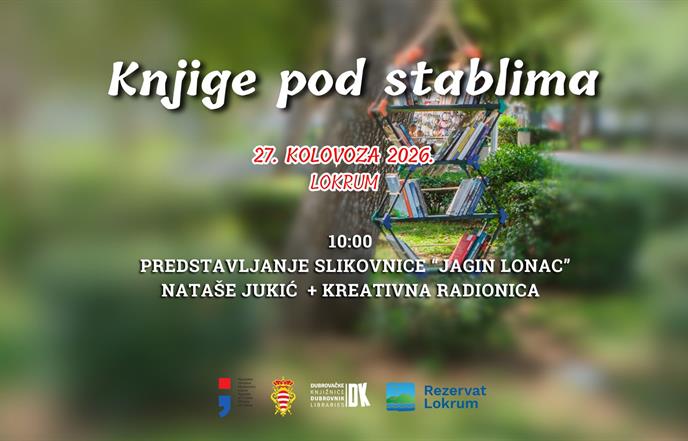 Posljednje ovogodišnje „Knjige pod stablima“ na Lokrumu