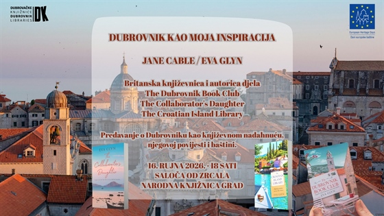 Dubrovnik kao inspiracija britanske književnice Jane Cable