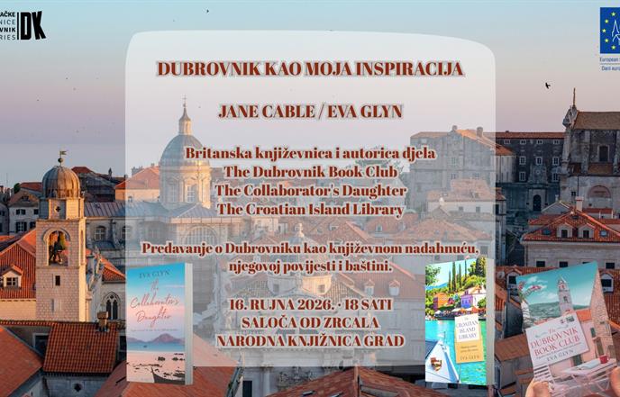 Dubrovnik kao inspiracija britanske književnice Jane Cable