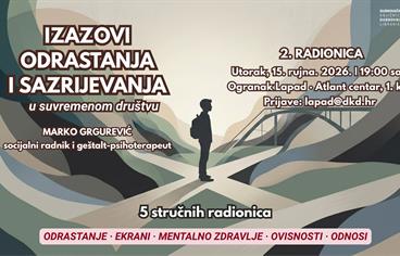 Koliko je ekrana previše? Druga radionica ciklusa „Izazovi odrastanja i sazrijevanja u suvremenom društvu“
