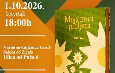 Nikica Anić predstavlja „Moja nova proljeća“ – 86 pjesama o svijetu, ljubavi i novim buđenjima
