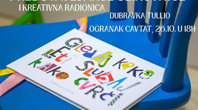 PREDSTAVLJANJE SLIKOVNICE I KREATIVNA RADIONICA: „Gledaj kako leti, slušaj kako cvrči“