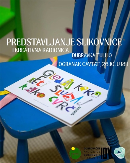 PREDSTAVLJANJE SLIKOVNICE I KREATIVNA RADIONICA: „Gledaj kako leti, slušaj kako cvrči“