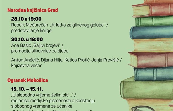 Treći tjedan manifestacije Mjeseca hrvatske knjige u Dubrovačkim knjižnicama