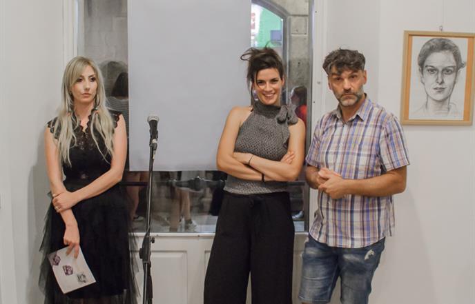 Otvorena izložba Roberta Kralja ''Portreti iz Grada''