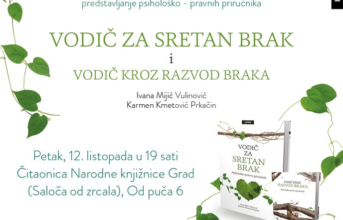 Predstavljanje psihološko pravnih priručnika o braku i razvodu