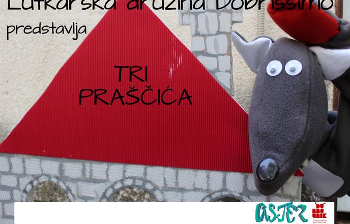 Tri praščića - lutkarska predstava