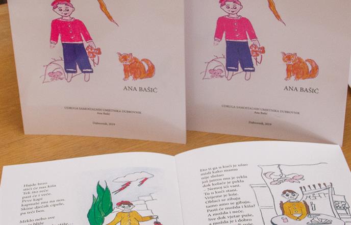 Predstavljena USUD-ova slikovnica u stihu o avanturama dječaka Vlaha