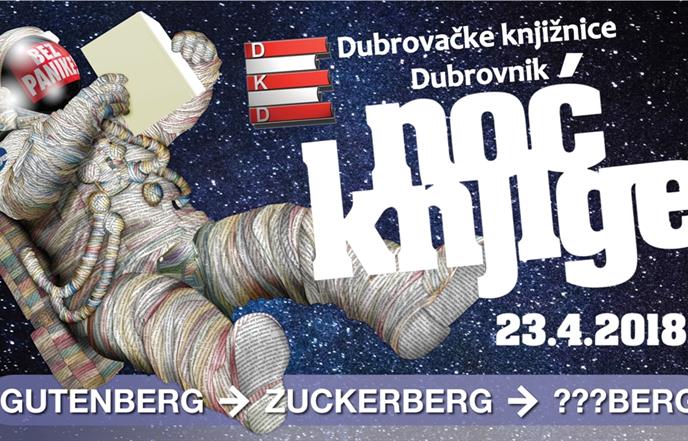 Noć knjige 2018. u Dubrovačkim knjižnicama