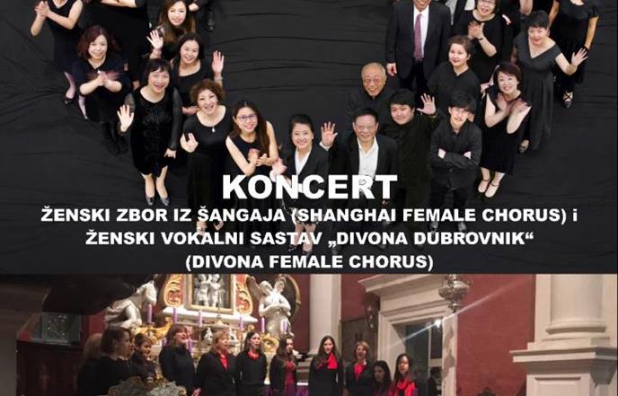 Koncert - ženskog zbora iz Šangaja i ženskog vokalnog sastava "Divona"