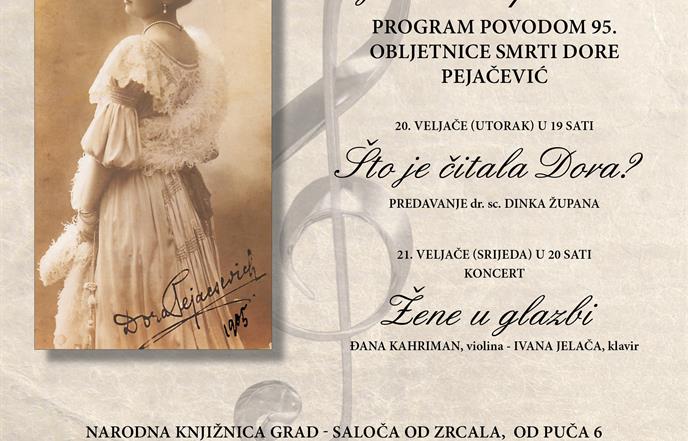 Kontesa Dora knjižnici u pohode – dvodnevni program