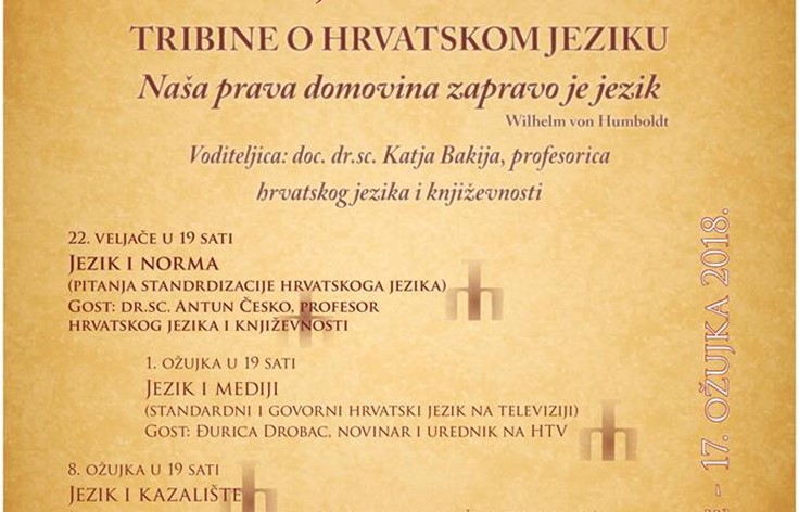 Mjesec hrvatskoga jezika u Dubrovačkim knjižnicama