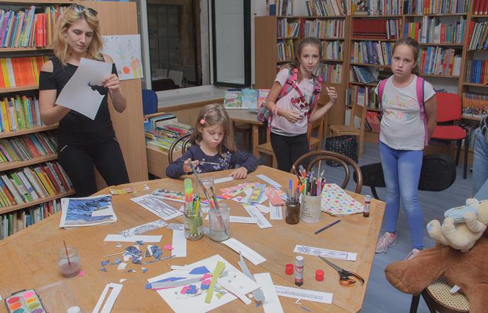 Održava prva radionica  - Likovnica