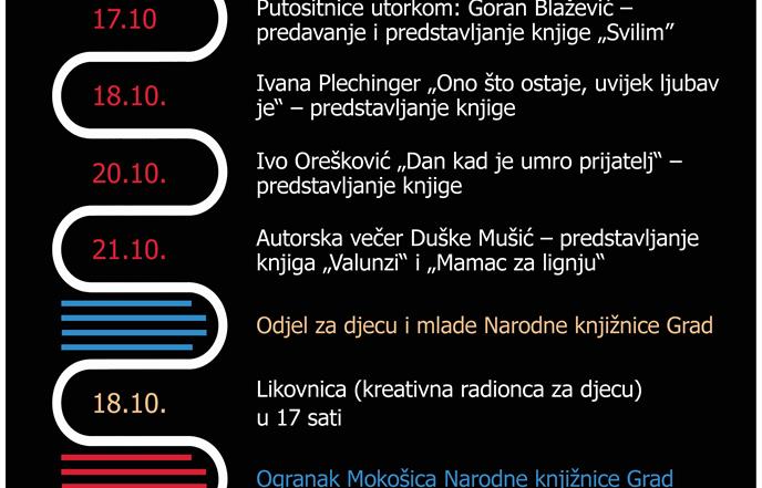 Prvi tjedan Mjeseca knjige u Dubrovačkim knjižnicama