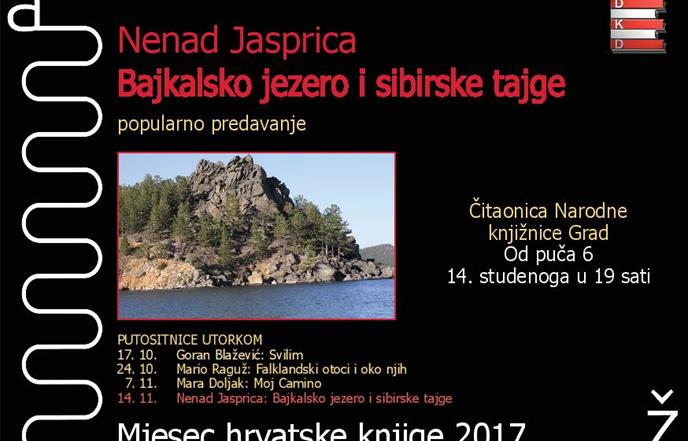 Bajkalsko jezero i sibirske tajge - putopisno predavanje